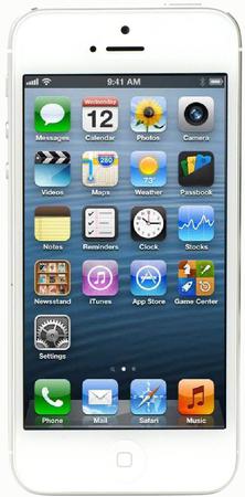 Смартфон Apple iPhone 5 32Gb White & Silver - Клин