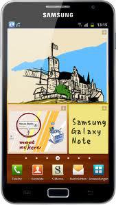 Смартфон Samsung Galaxy Note GT-N7000 Blue - Клин