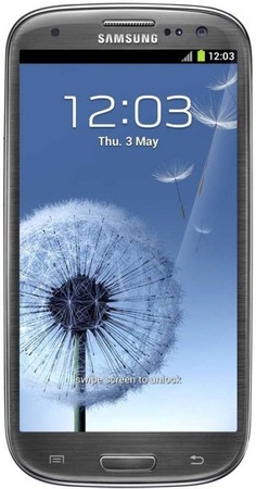 Смартфон Samsung Galaxy S3 GT-I9300 16Gb Titanium grey - Клин
